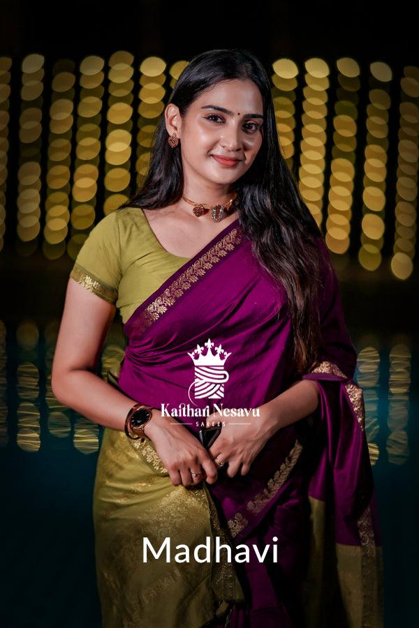 Madhavi - Kaithari Nesavu Sarees