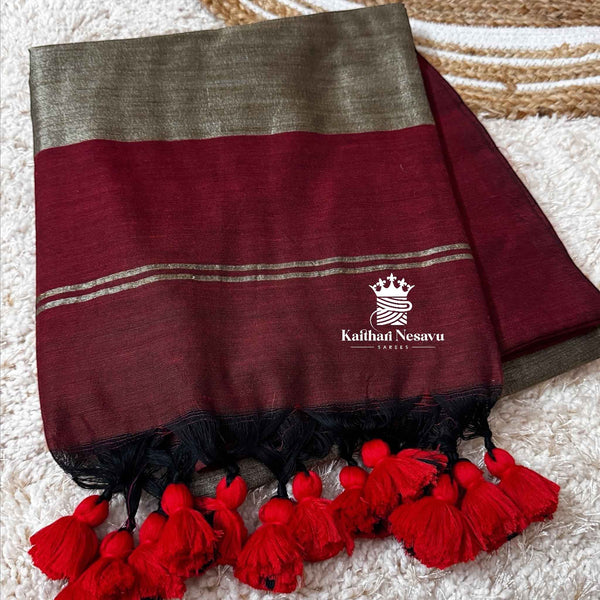 Nayanthara-Inspired Gicha Pallu Sarees – Timeless Elegance at Kaithari Nesavu
