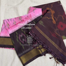 Pure Handloom Silk Cotton Saree – Pochampally Design | Lightweight Traditional Saree