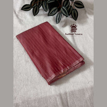 Navratri Special Zig Zag Arani Soft Silk Saree with Copper Zari