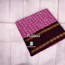 Tamil Language Inspired Saree Designs
