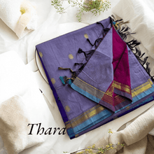 Thara: Shine in Gold - Zari Embellished Cotton Saree - Kaithari Nesavu Sarees