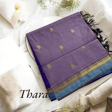 Thara: Shine in Gold - Zari Embellished Cotton Saree - Kaithari Nesavu Sarees