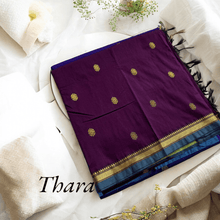 Thara: Shine in Gold - Zari Embellished Cotton Saree - Kaithari Nesavu Sarees