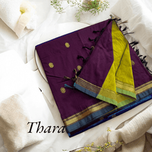 Thara: Shine in Gold - Zari Embellished Cotton Saree - Kaithari Nesavu Sarees