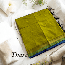 Thara: Shine in Gold - Zari Embellished Cotton Saree - Kaithari Nesavu Sarees