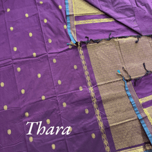 Thara: Where Tradition Meets Glamour - Gold Zari Saree - Kaithari Nesavu Sarees