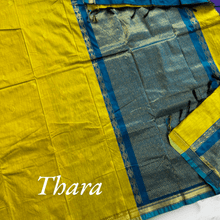 Thara: Shine in Gold - Zari Embellished Cotton Saree - Kaithari Nesavu Sarees