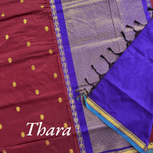 Thara: Shine in Gold - Zari Embellished Cotton Saree - Kaithari Nesavu Sarees
