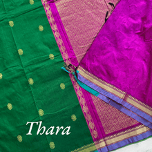 Thara: Shine in Gold - Zari Embellished Cotton Saree - Kaithari Nesavu Sarees
