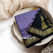 Timeless Tradition: Sundari Semi Handloom Gold Zari Cotton Saree - Kaithari Nesavu Sarees