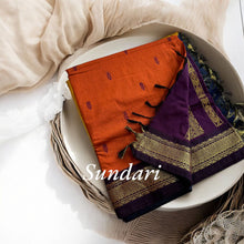 Sundari: Festival Finesse - Gold Zari Semi Handloom Pure Cotton