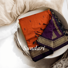 Sundari: Festival Finesse - Gold Zari Semi Handloom Pure Cotton - Kaithari Nesavu Sarees