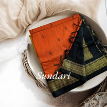 Sundari: Festival Finesse - Gold Zari Semi Handloom Pure Cotton