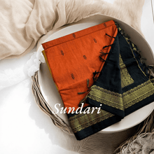 Sundari: Festival Finesse - Gold Zari Semi Handloom Pure Cotton - Kaithari Nesavu Sarees