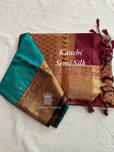 Elegant Kanchi Semi-Silk Saree - Perfect for Diwali - Kaithari Nesavu Sarees