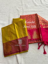 Elegant Kanchi Semi-Silk Saree - Perfect for Diwali - Kaithari Nesavu Sarees