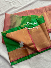 Elegant Kanchi Semi-Silk Saree - Perfect for Diwali - Kaithari Nesavu Sarees