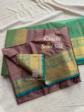 Elegant Kanchi Semi-Silk Saree - Perfect for Diwali - Kaithari Nesavu Sarees