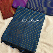 Khadi Cotton Sarees by Kaithari Nesavu Sarees - Kaithari Nesavu Sarees