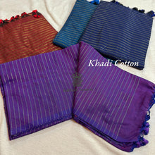 Khadi Cotton Sarees by Kaithari Nesavu Sarees - Kaithari Nesavu Sarees