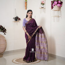 Golden Radiance: Madhavi Semi Handloom Saree