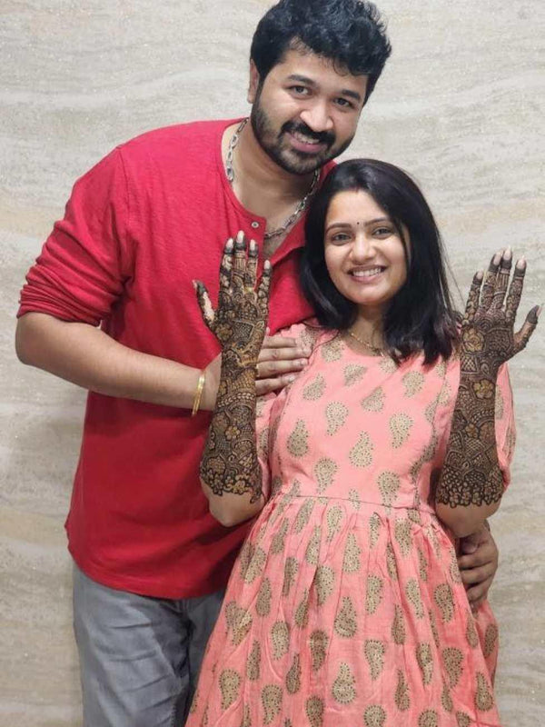 Srithika & Aaryan - pregnancy-Maternity Wear.