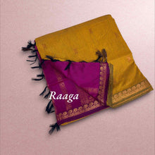 Copper Radiance: Raaga Saree for Festive Occasions