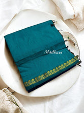 Golden Radiance: Madhavi Semi Handloom Saree