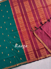 Copper Radiance: Raaga Saree for Festive Occasions - Kaithari Nesavu Sarees