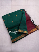 Copper Radiance: Raaga Saree for Festive Occasions - Kaithari Nesavu Sarees