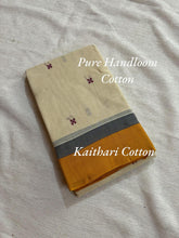 Exclusive Handloom Cotton Saree – One-of-a-Kind Diwali Collection - Kaithari Nesavu Sarees