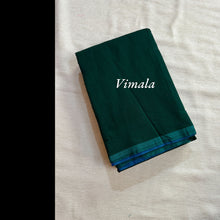 Vimala Pure Cotton Saree with Contrast Pallu and Border