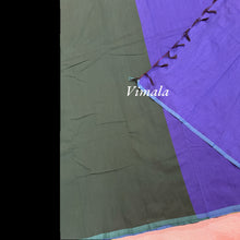 Vimala Pure Cotton Saree with Contrast Pallu and Border
