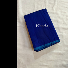 Vimala Pure Cotton Saree with Contrast Pallu and Border
