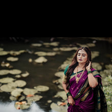 Sundari Gold Zari Semi Handloom Cotton Saree: Tradition Refined - Kaithari Nesavu Sarees