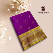 Dual Shaded Art Silk Saree with Contrast Pallu – Elegant Traditional Wear