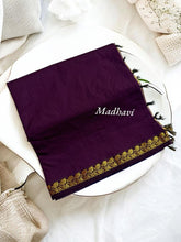 Golden Radiance: Madhavi Semi Handloom Saree