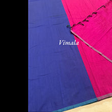 Vimala Pure Cotton Saree with Contrast Pallu and Border