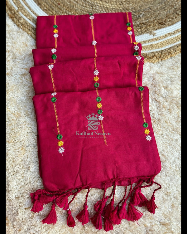 Pure Soft Cotton Saree – Elegance in Every Drape