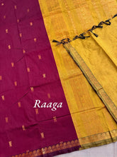 Copper Radiance: Raaga Saree for Festive Occasions - Kaithari Nesavu Sarees
