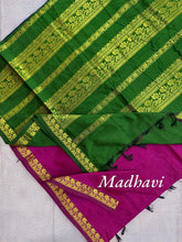 Madhavi: Gold and Cotton Perfection - Kaithari Nesavu Sarees