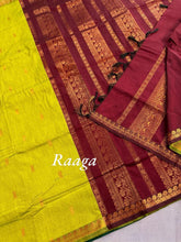 Copper Radiance: Raaga Saree for Festive Occasions - Kaithari Nesavu Sarees