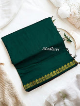 Golden Radiance: Madhavi Semi Handloom Saree