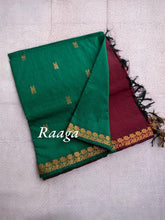Copper Radiance: Raaga Saree for Festive Occasions - Kaithari Nesavu Sarees