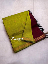 Copper Radiance: Raaga Saree for Festive Occasions - Kaithari Nesavu Sarees