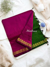 Madhavi: Gold and Cotton Perfection - Kaithari Nesavu Sarees