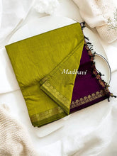Madhavi: Gold and Cotton Perfection - Kaithari Nesavu Sarees