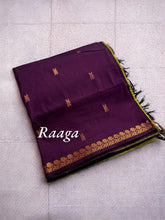 Copper Radiance: Raaga Saree for Festive Occasions - Kaithari Nesavu Sarees
