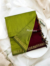 Madhavi: Gold and Cotton Perfection - Kaithari Nesavu Sarees